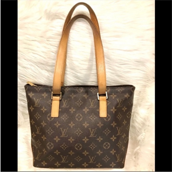 GREAT CONDITION! Authentic Louis Vuitton Cabas Piano Shoulder Bag Tote Handbag - Picture 3 of 16